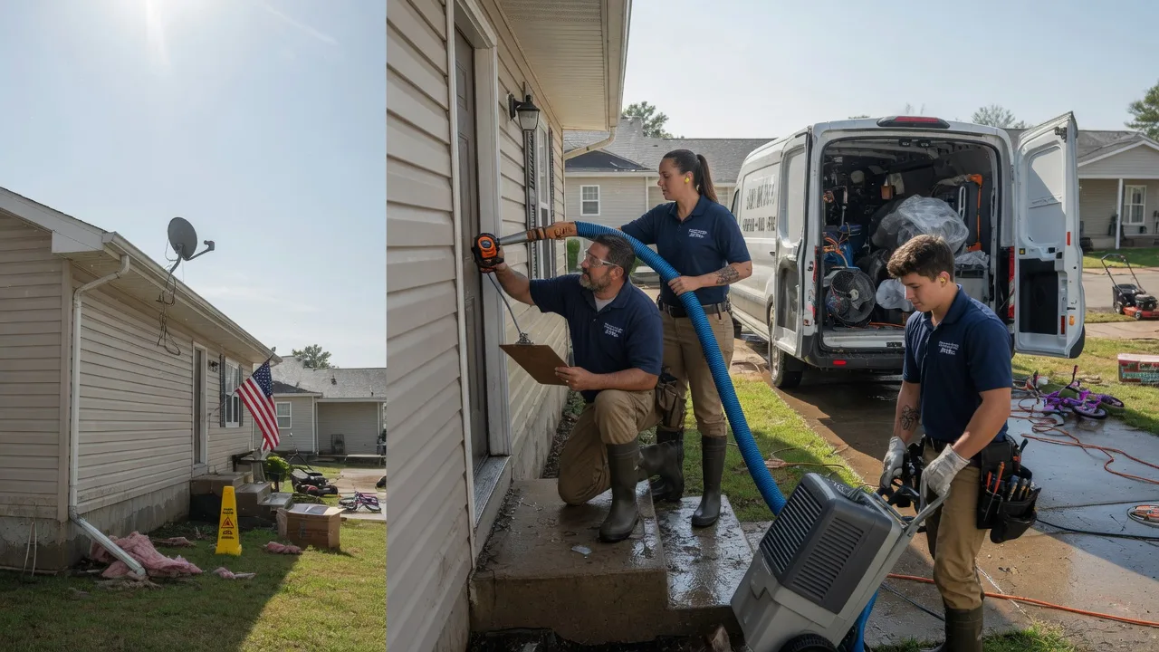 Ceiling Water Damage Restoration in Fairfield Bay, AR near me